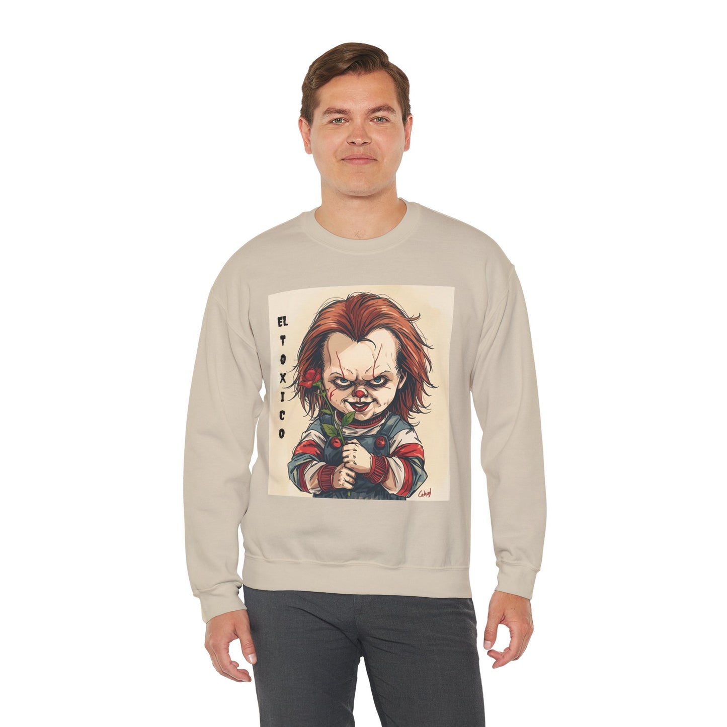 Sobre Todo - El Toxico Unisex Heavy Blend™ Crewneck Sweatshirt