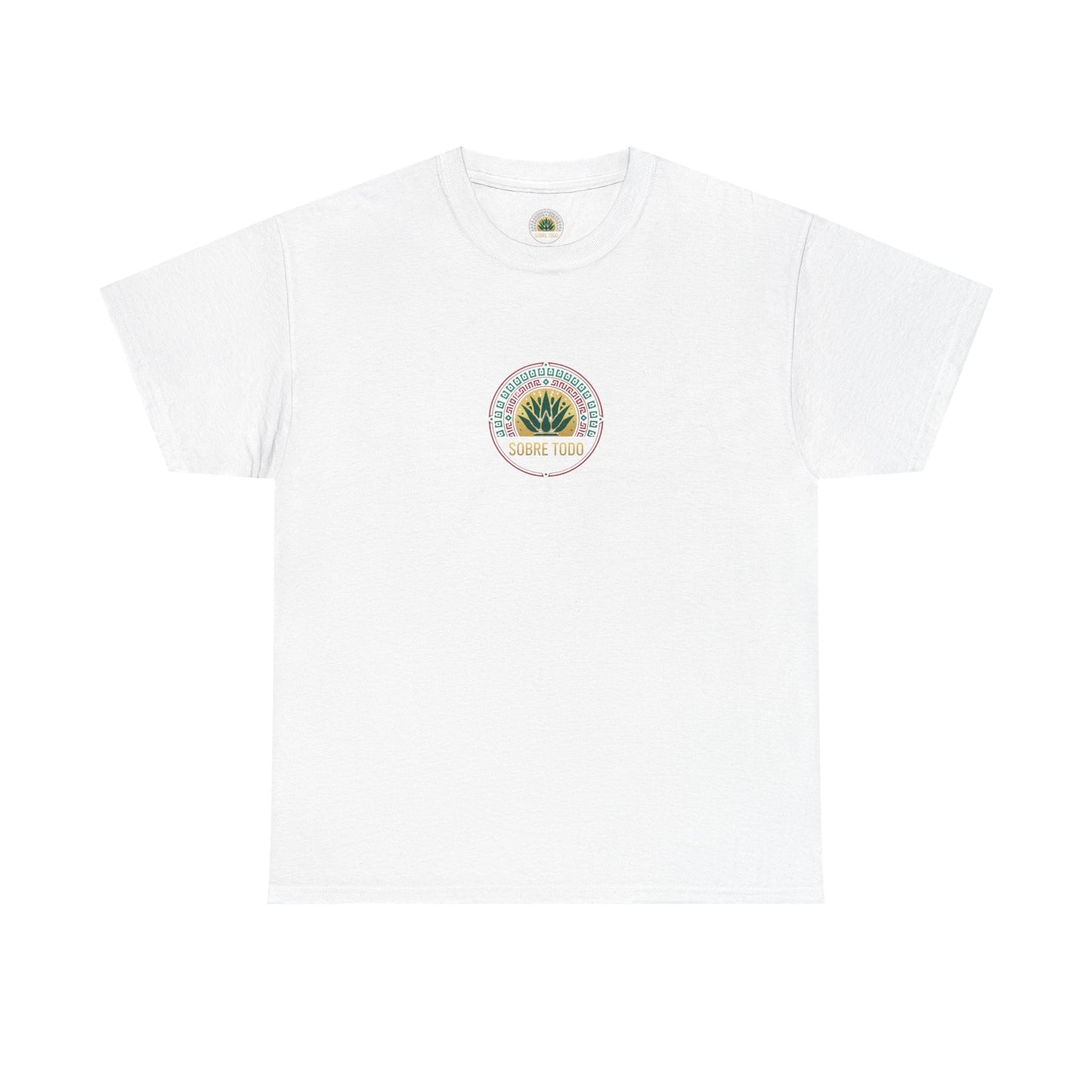 Sobre Todo - Mexican Heritage Unisex Heavy Cotton Tee, Casual Tee, Culture Shirt, Travel T-Shirt, Graphic Tee