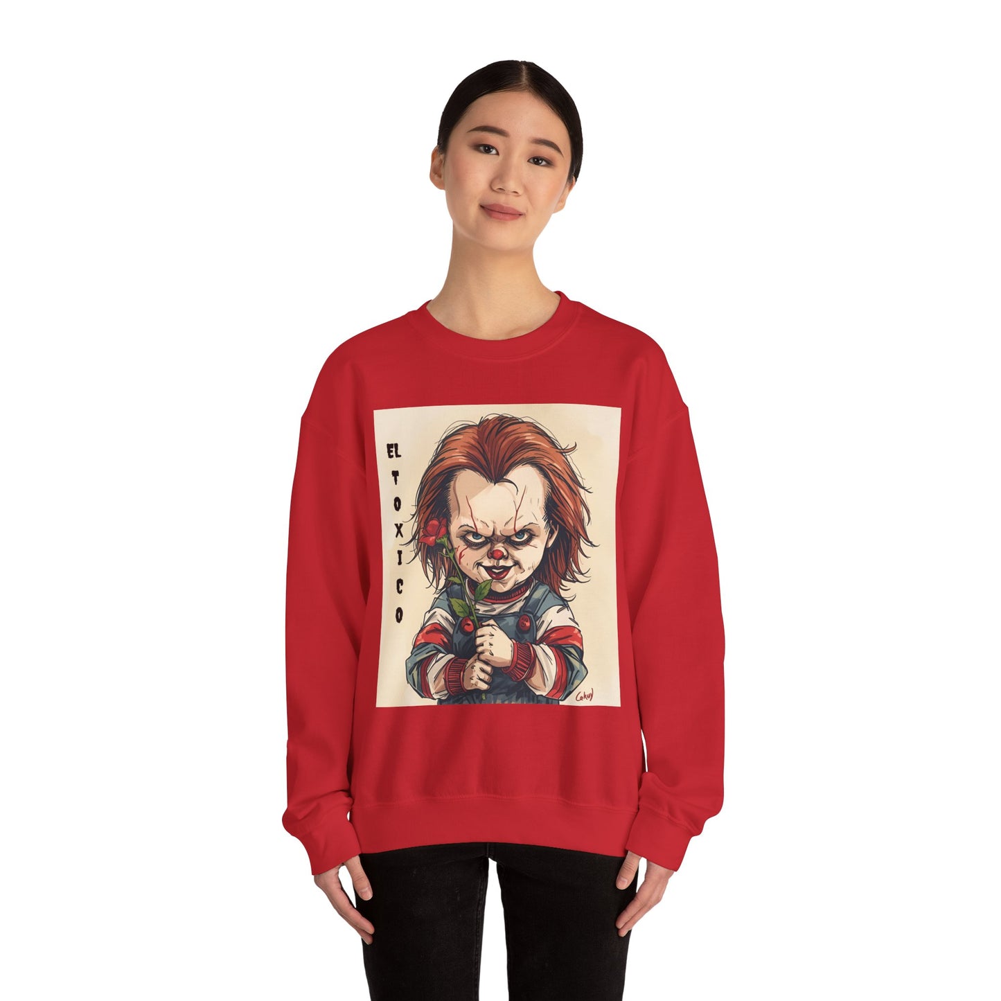 Sobre Todo - El Toxico Unisex Heavy Blend™ Crewneck Sweatshirt