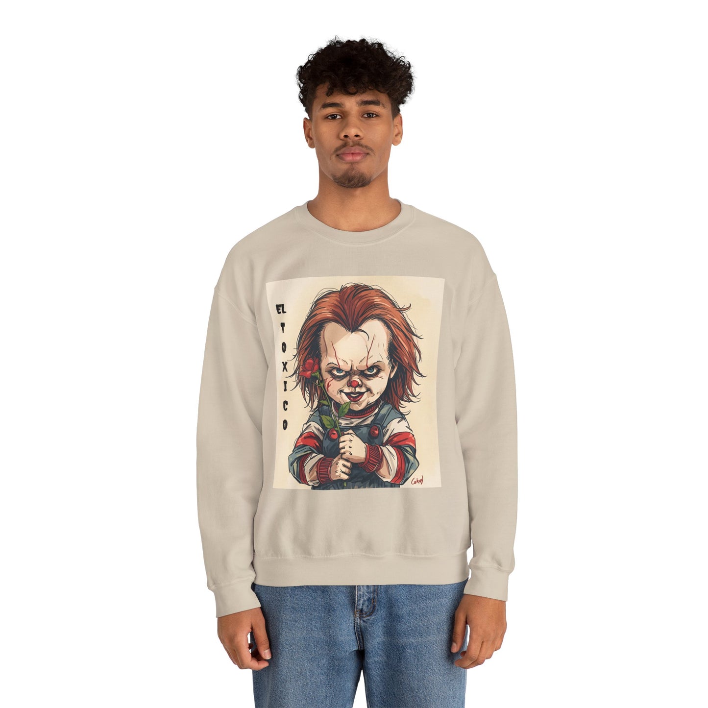 Sobre Todo - El Toxico Unisex Heavy Blend™ Crewneck Sweatshirt