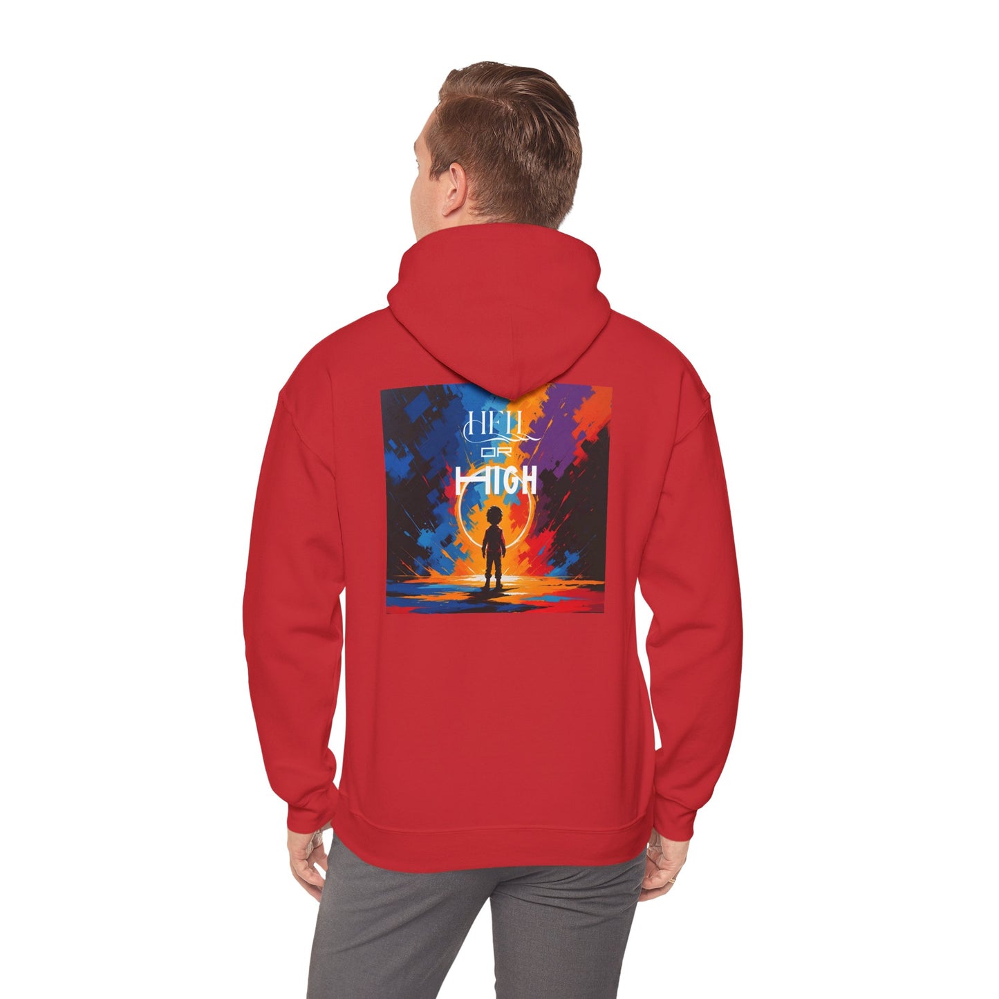 Sobre Todo - HELL OR HIGH(AGAINST ALL ODDS) - Unisex EcoSmart® Pullover Hoodie