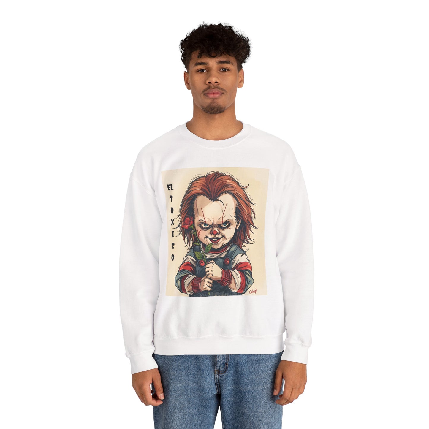 Sobre Todo - El Toxico Unisex Heavy Blend™ Crewneck Sweatshirt