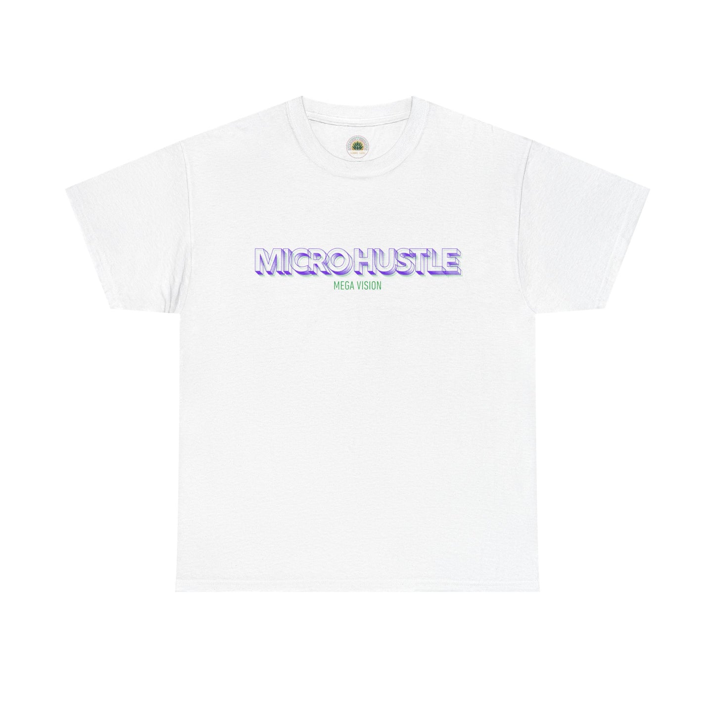 Sobre Todo - Micro Hustle. Mega Vision | Inspirational Shirt, Casual Wear, Gift for Entrepreneurs, Motivation Tee, Hustle Apparel