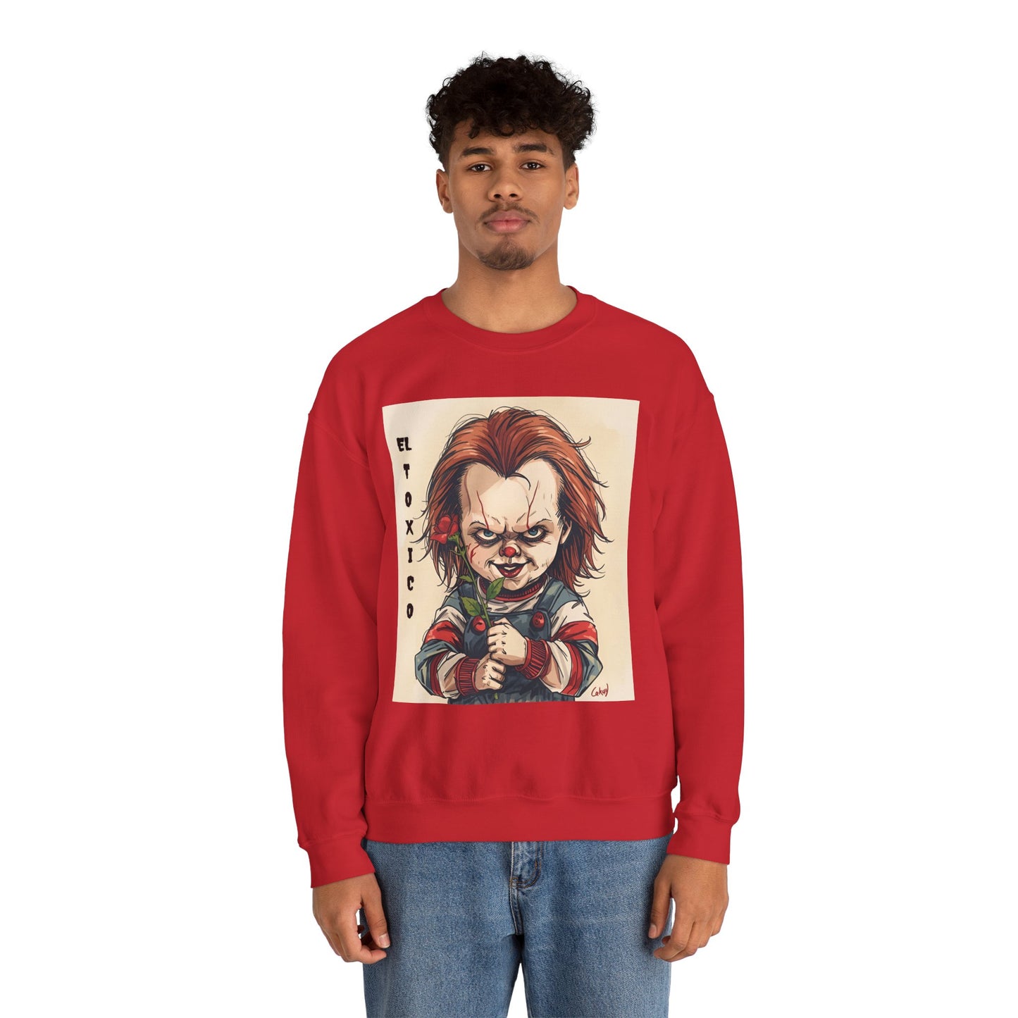 Sobre Todo - El Toxico Unisex Heavy Blend™ Crewneck Sweatshirt