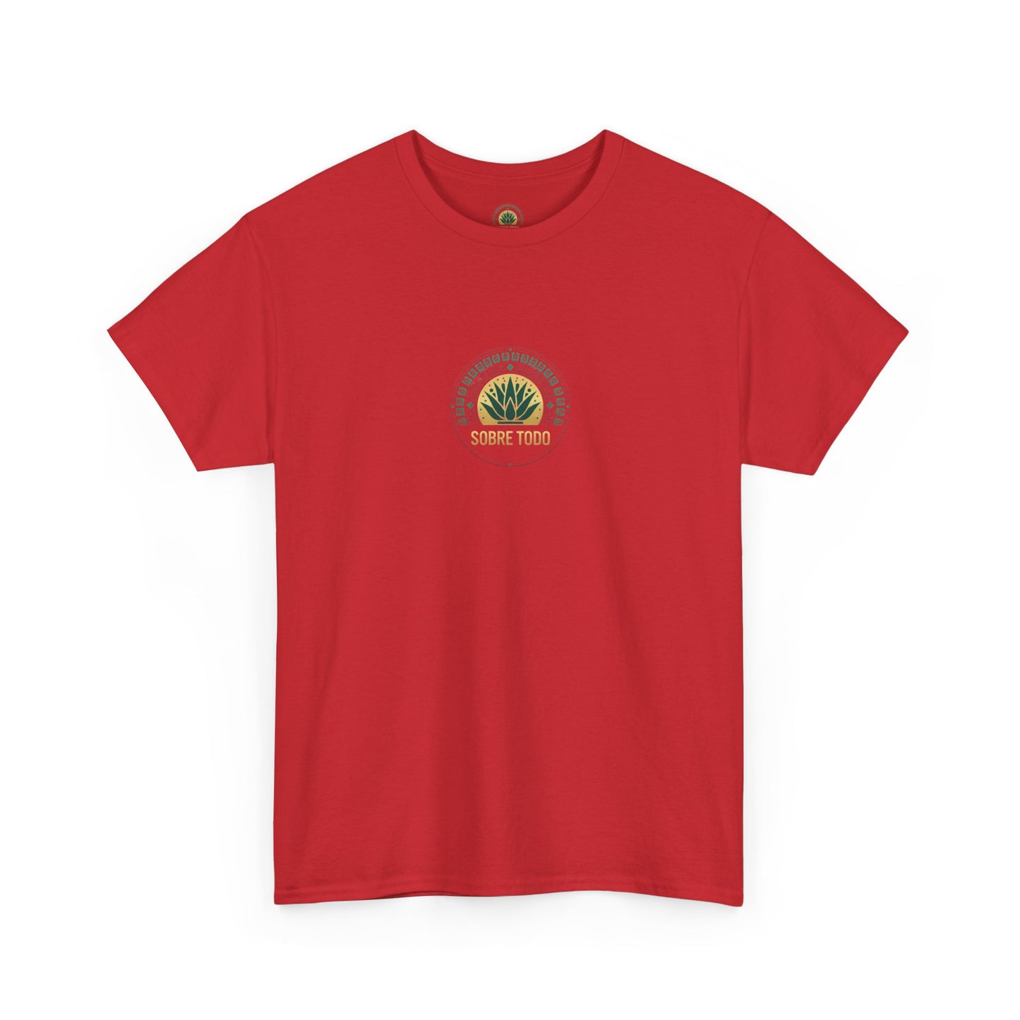 Sobre Todo - Mexican Heritage Unisex Heavy Cotton Tee, Casual Tee, Culture Shirt, Travel T-Shirt, Graphic Tee