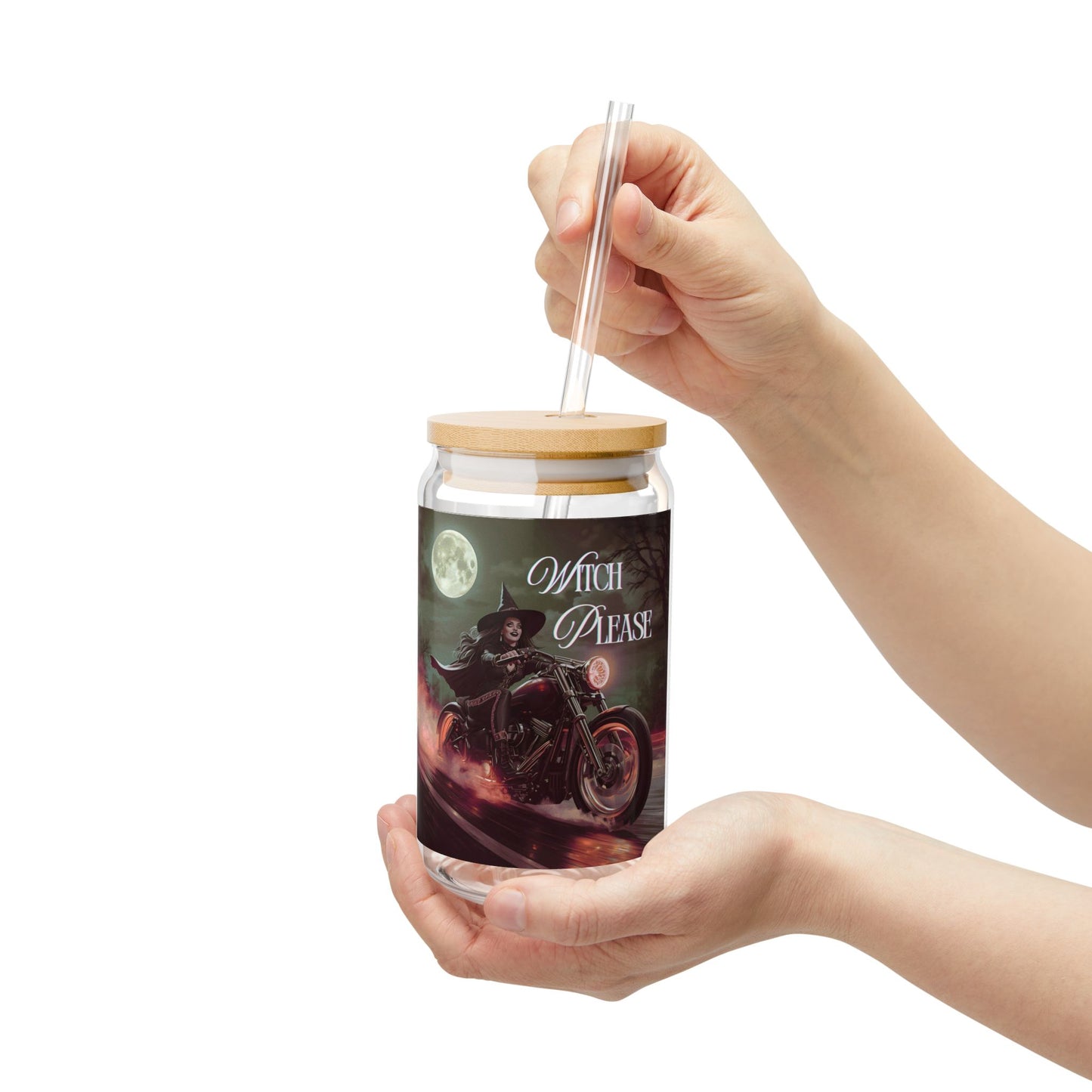 Sobre Todo - Witch Please Glass Sip Cup