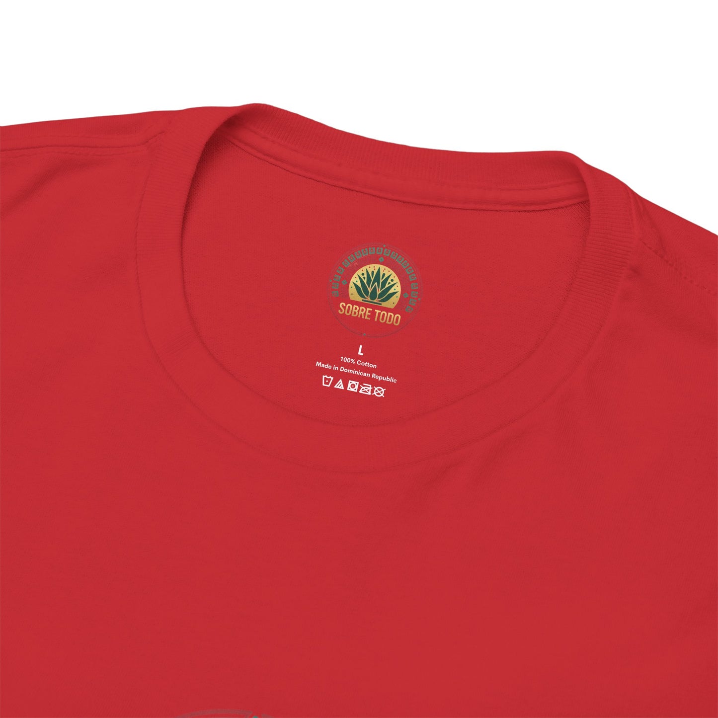 Sobre Todo - Mexican Heritage Unisex Heavy Cotton Tee, Casual Tee, Culture Shirt, Travel T-Shirt, Graphic Tee