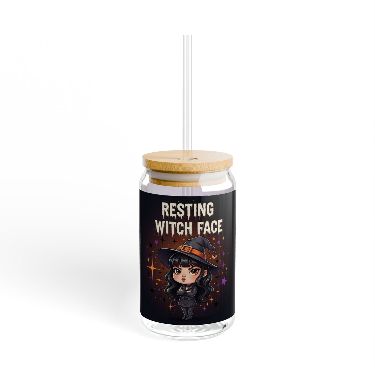 Sobre Todo - Resting Witch Face Glass Sipper