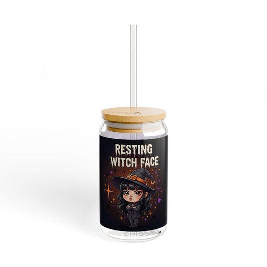 Sobre Todo - Resting Witch Face Glass Sipper