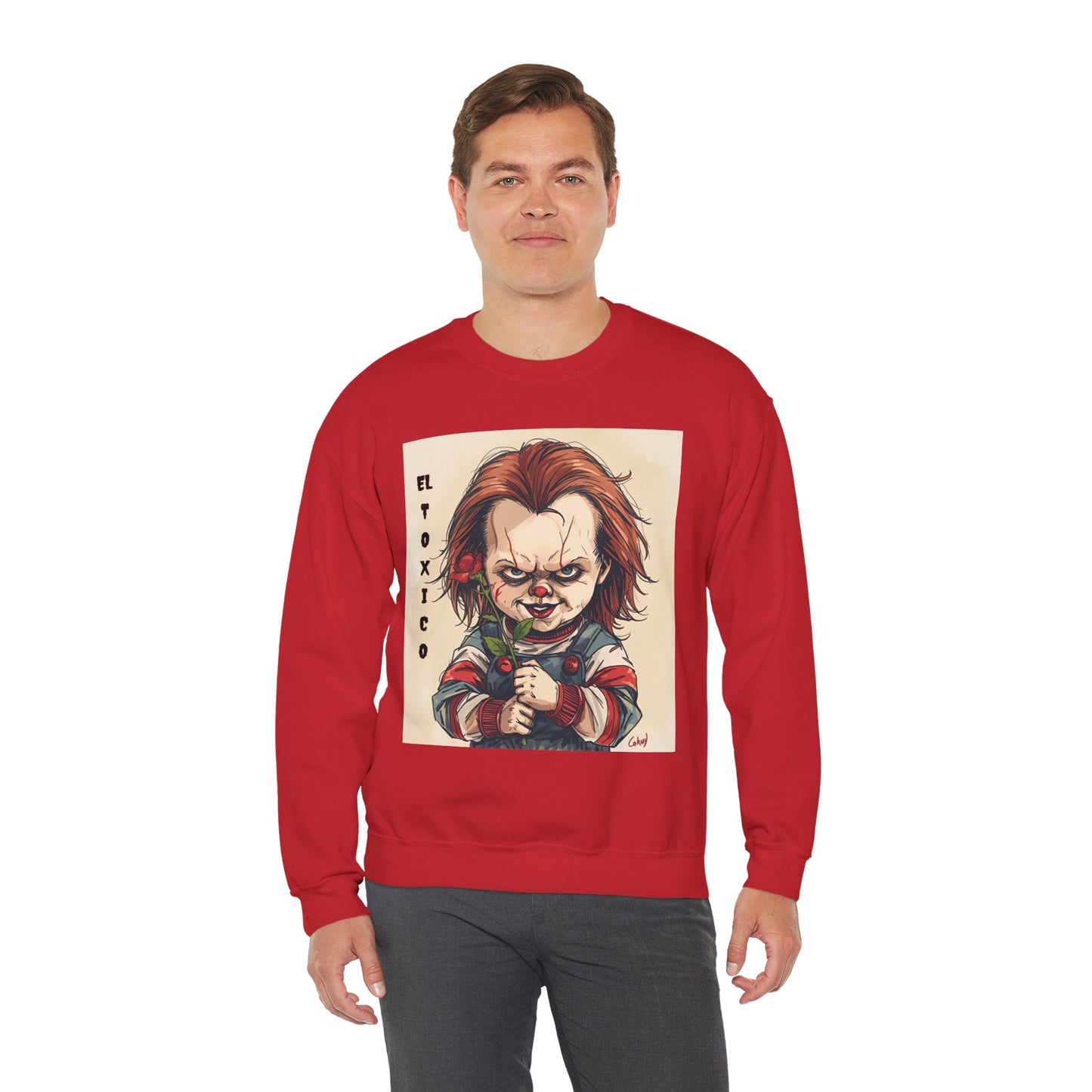 Sobre Todo - El Toxico Unisex Heavy Blend™ Crewneck Sweatshirt