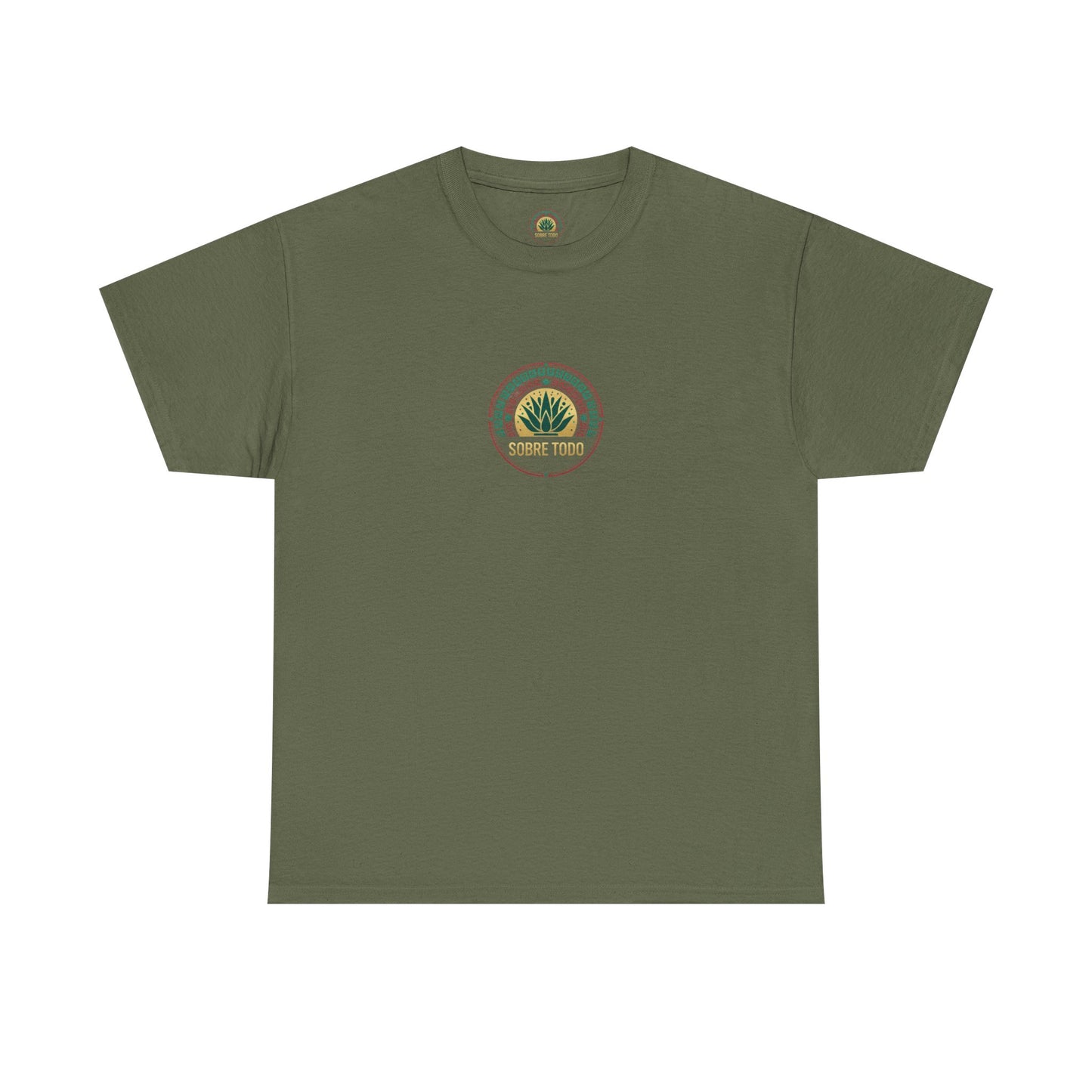 Sobre Todo - Mexican Heritage Unisex Heavy Cotton Tee, Casual Tee, Culture Shirt, Travel T-Shirt, Graphic Tee