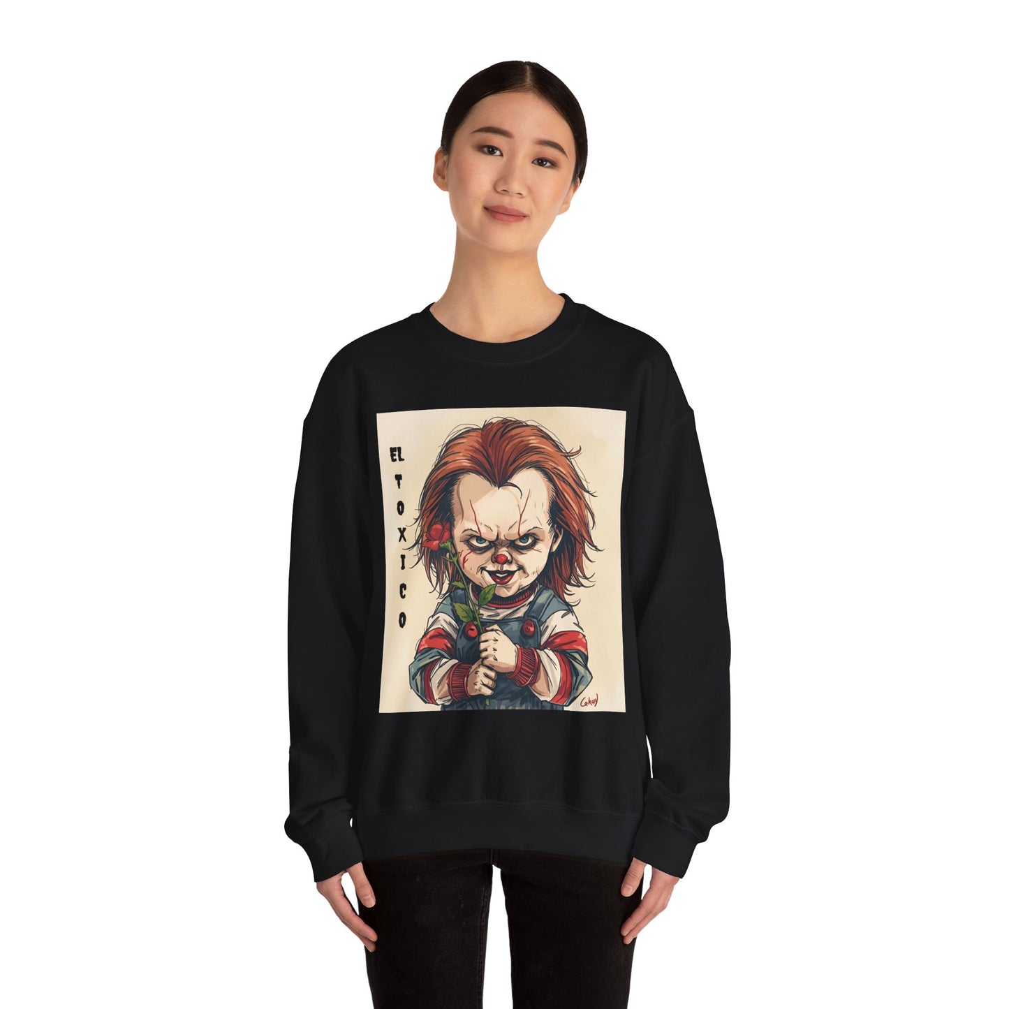 Sobre Todo - El Toxico Unisex Heavy Blend™ Crewneck Sweatshirt