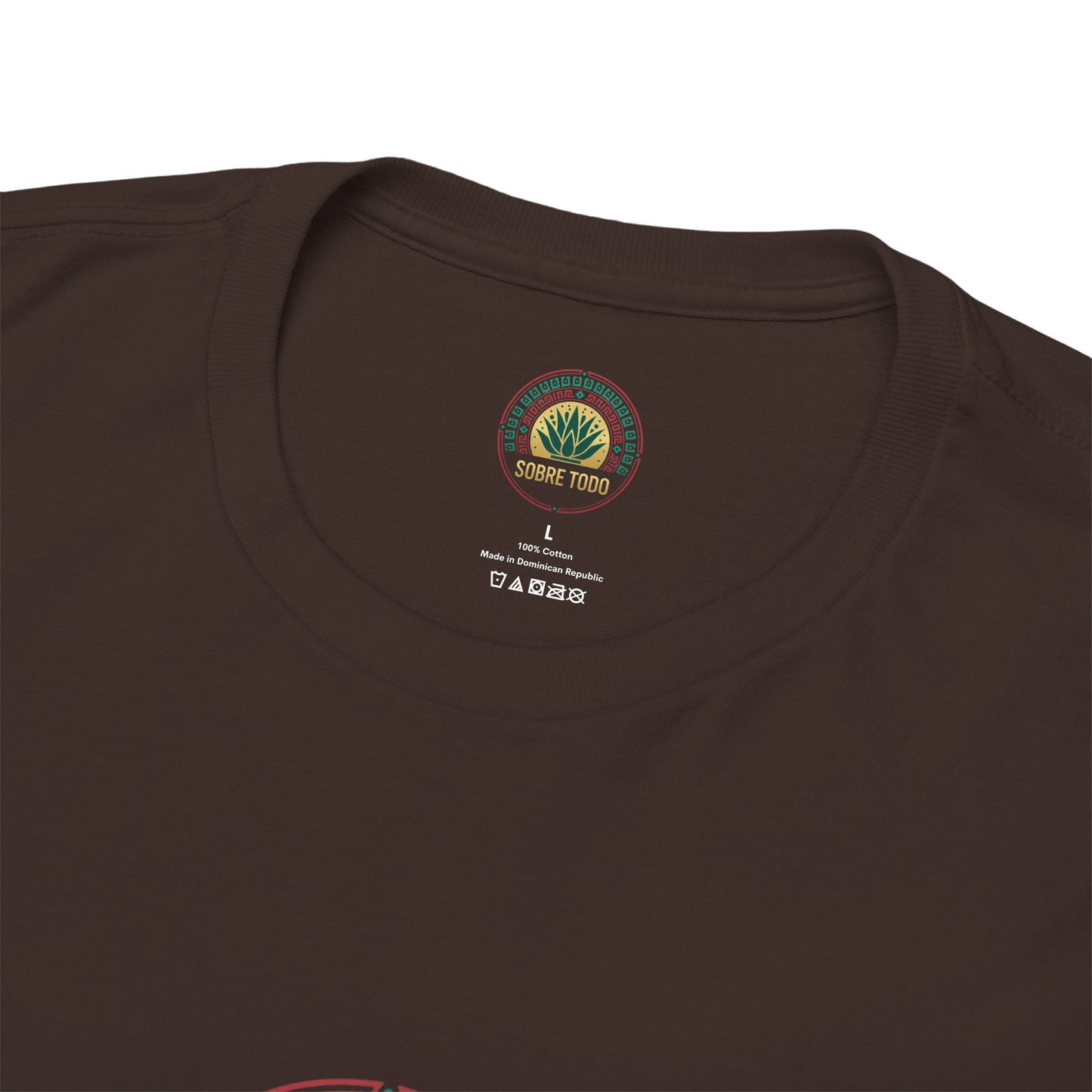 Sobre Todo - Mexican Heritage Unisex Heavy Cotton Tee, Casual Tee, Culture Shirt, Travel T-Shirt, Graphic Tee