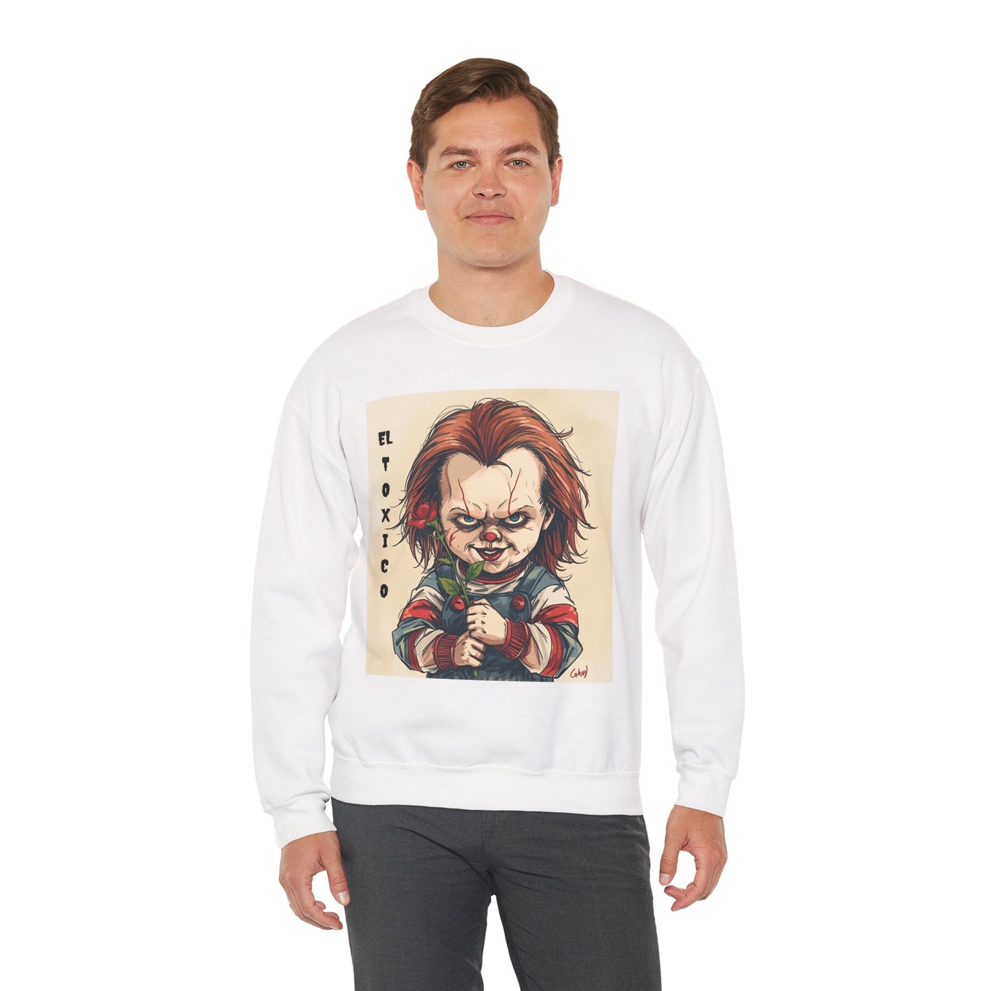 Sobre Todo - El Toxico Unisex Heavy Blend™ Crewneck Sweatshirt