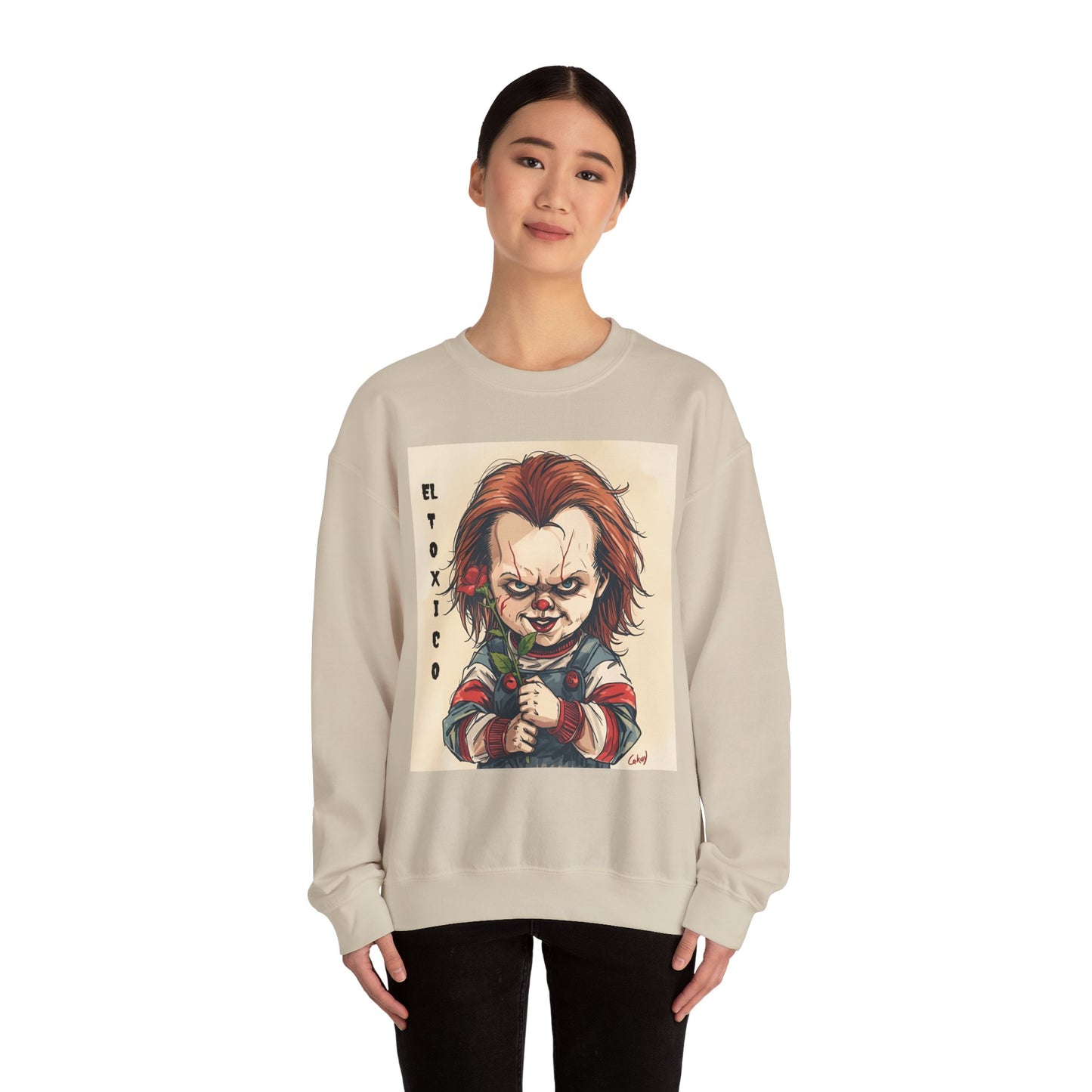 Sobre Todo - El Toxico Unisex Heavy Blend™ Crewneck Sweatshirt