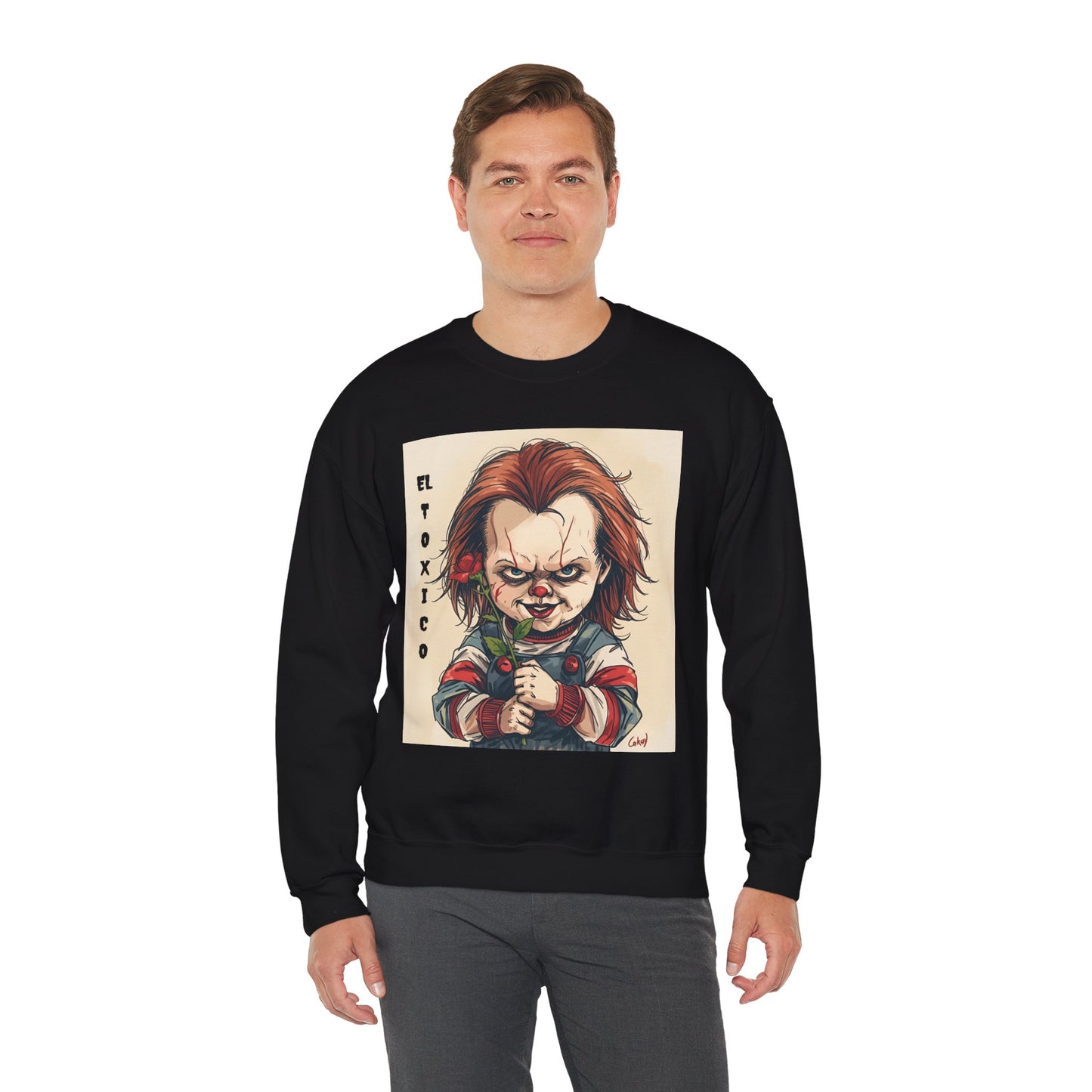 Sobre Todo - El Toxico Unisex Heavy Blend™ Crewneck Sweatshirt