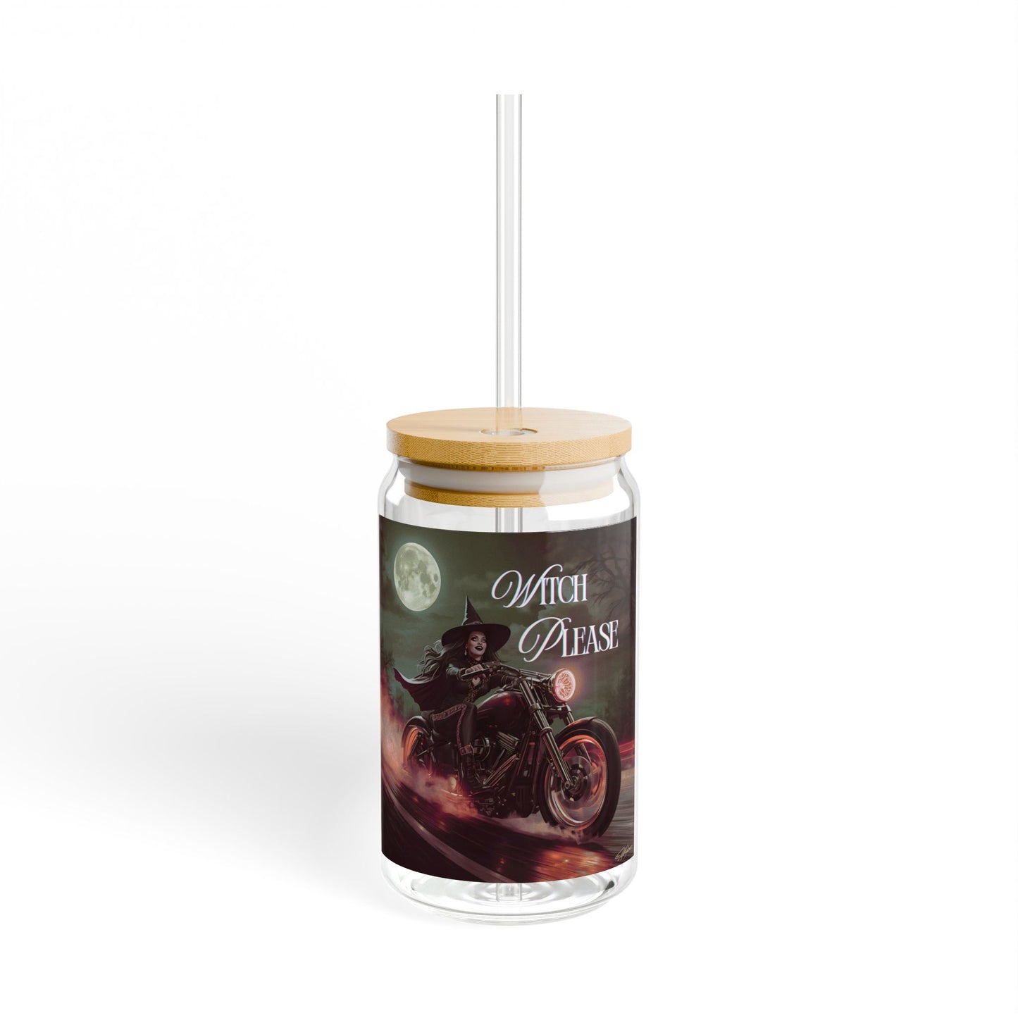 Sobre Todo - Witch Please Glass Sip Cup