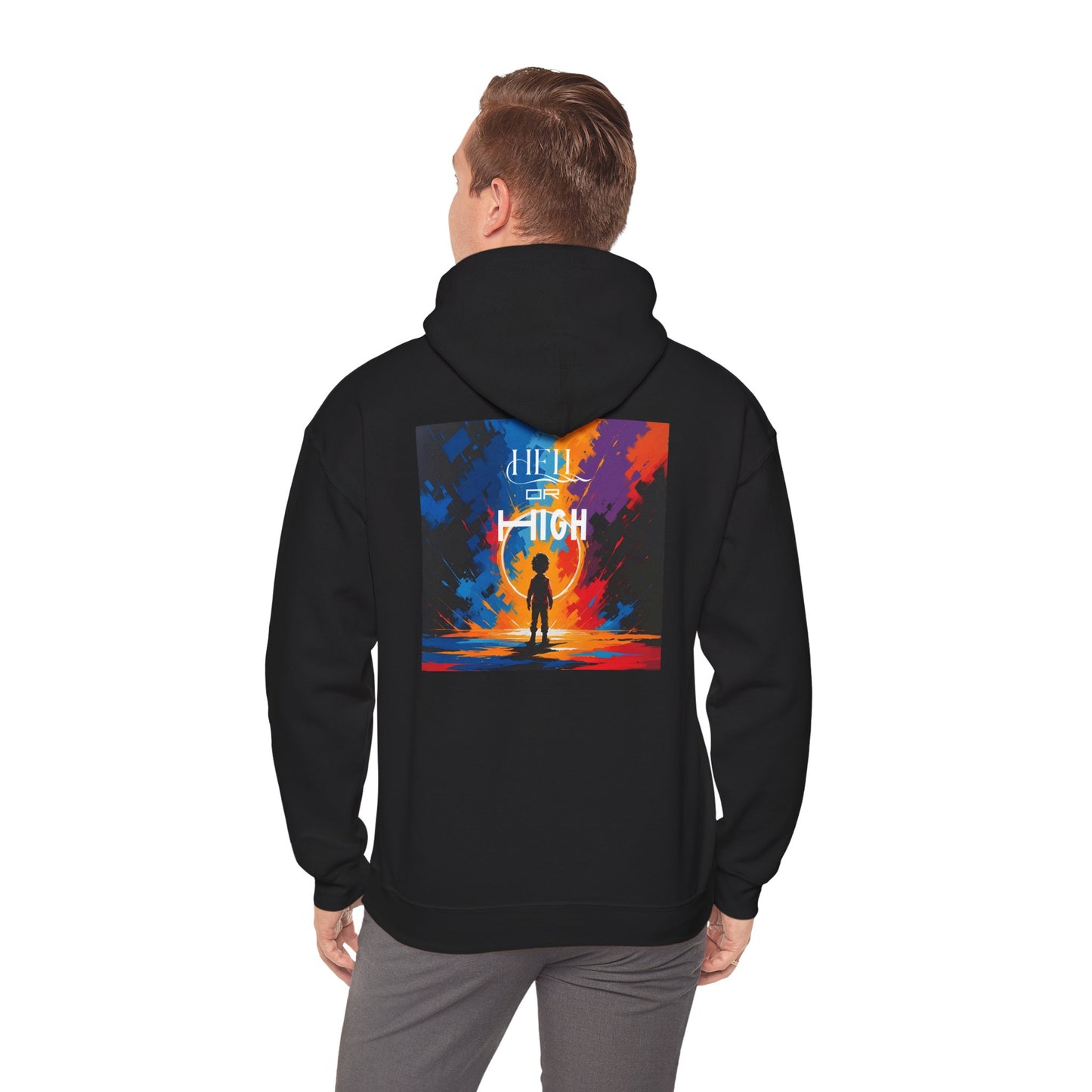 Sobre Todo - HELL OR HIGH(AGAINST ALL ODDS) - Unisex EcoSmart® Pullover Hoodie