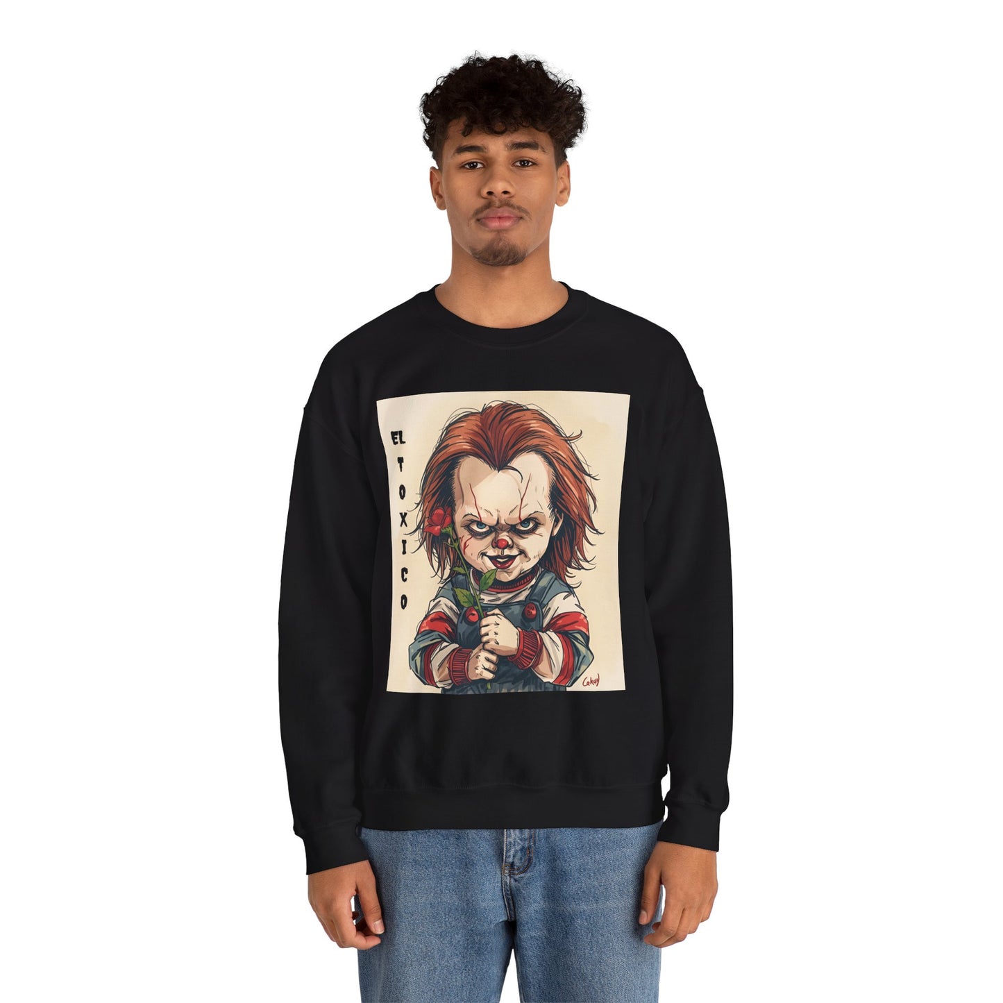 Sobre Todo - El Toxico Unisex Heavy Blend™ Crewneck Sweatshirt