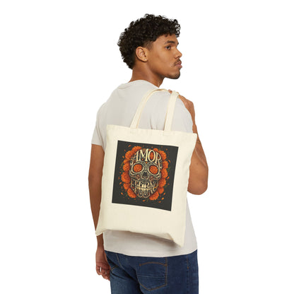 Sobre Todo - Amor Skulls Tote Bag | Stylish Cotton Canvas Bag for Festivals, Gift for Moms, Eco-Friendly Shopping Helper, Día de los Muertos Tote, [...]