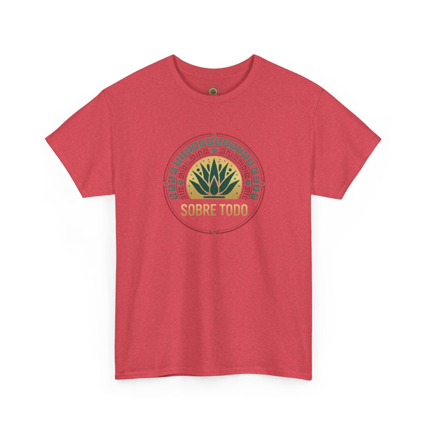 Sobre Todo - Onnit Logo "Dig Deep, Sin Rajar" - Unisex Heavy Cotton Tee, Casual Wear, Fitness Apparel,Everyday Comfort