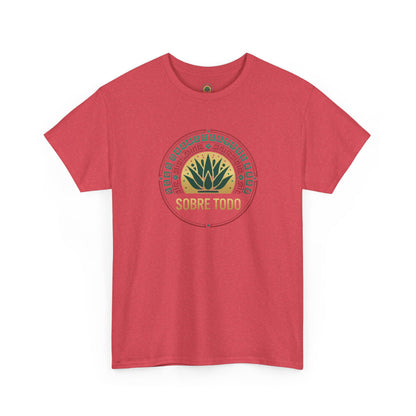 Sobre Todo - Onnit Logo "Dig Deep, Sin Rajar" - Unisex Heavy Cotton Tee, Casual Wear, Fitness Apparel,Everyday Comfort