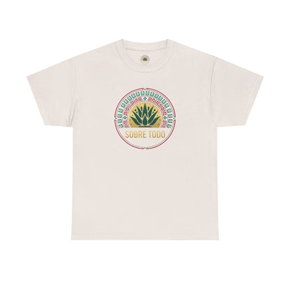 Sobre Todo - Onnit Logo "Dig Deep, Sin Rajar" - Unisex Heavy Cotton Tee, Casual Wear, Fitness Apparel,Everyday Comfort
