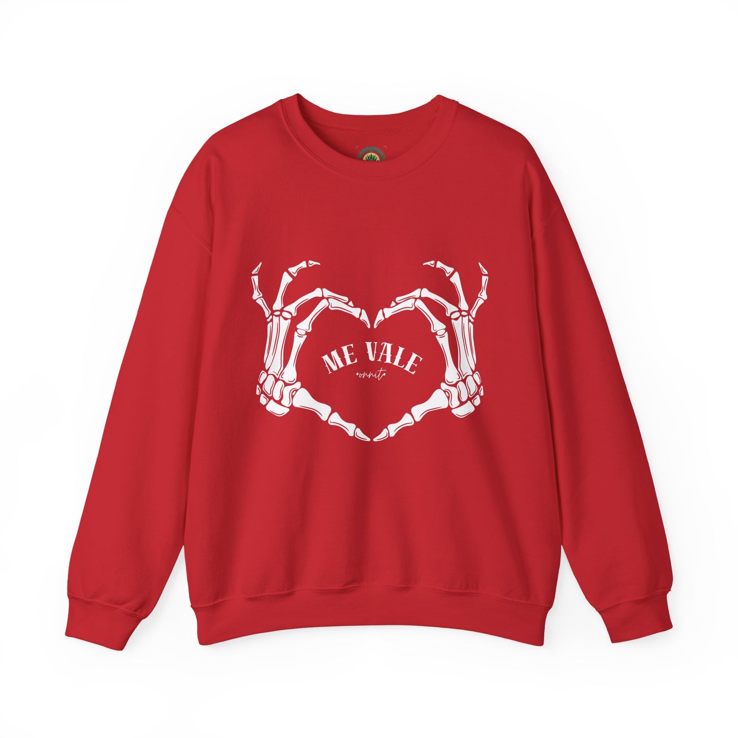 Sobre Todo - Me Vale Crewneck | Unisex Graphic Sweatshirt