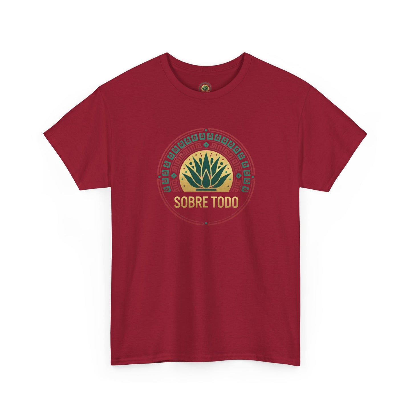 Sobre Todo - Onnit Logo "Dig Deep, Sin Rajar" - Unisex Heavy Cotton Tee, Casual Wear, Fitness Apparel,Everyday Comfort