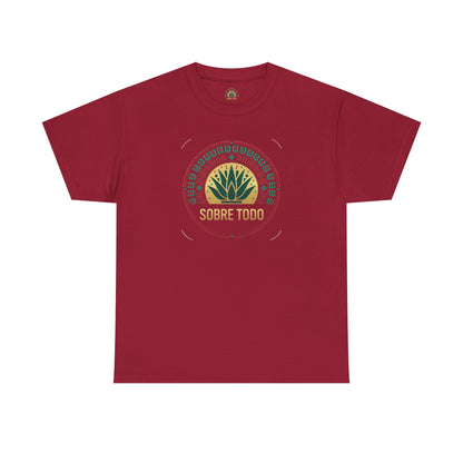 Sobre Todo - Onnit Logo "Dig Deep, Sin Rajar" - Unisex Heavy Cotton Tee, Casual Wear, Fitness Apparel,Everyday Comfort