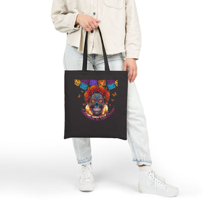Sobre Todo - Celebramos la Vida Eterna Cotton Canvas Tote Bag