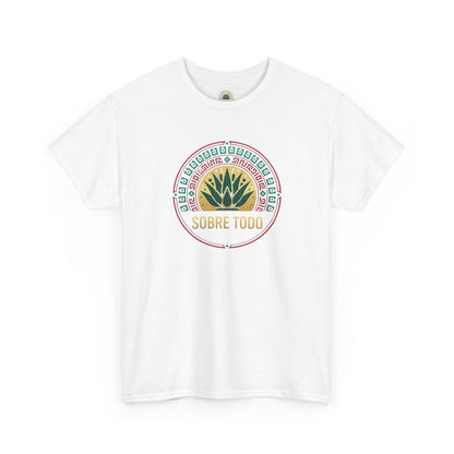 Sobre Todo - Onnit Logo "Dig Deep, Sin Rajar" - Unisex Heavy Cotton Tee, Casual Wear, Fitness Apparel,Everyday Comfort