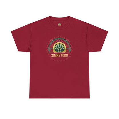 Sobre Todo - Onnit Logo "Dig Deep, Sin Rajar" - Unisex Heavy Cotton Tee, Casual Wear, Fitness Apparel,Everyday Comfort