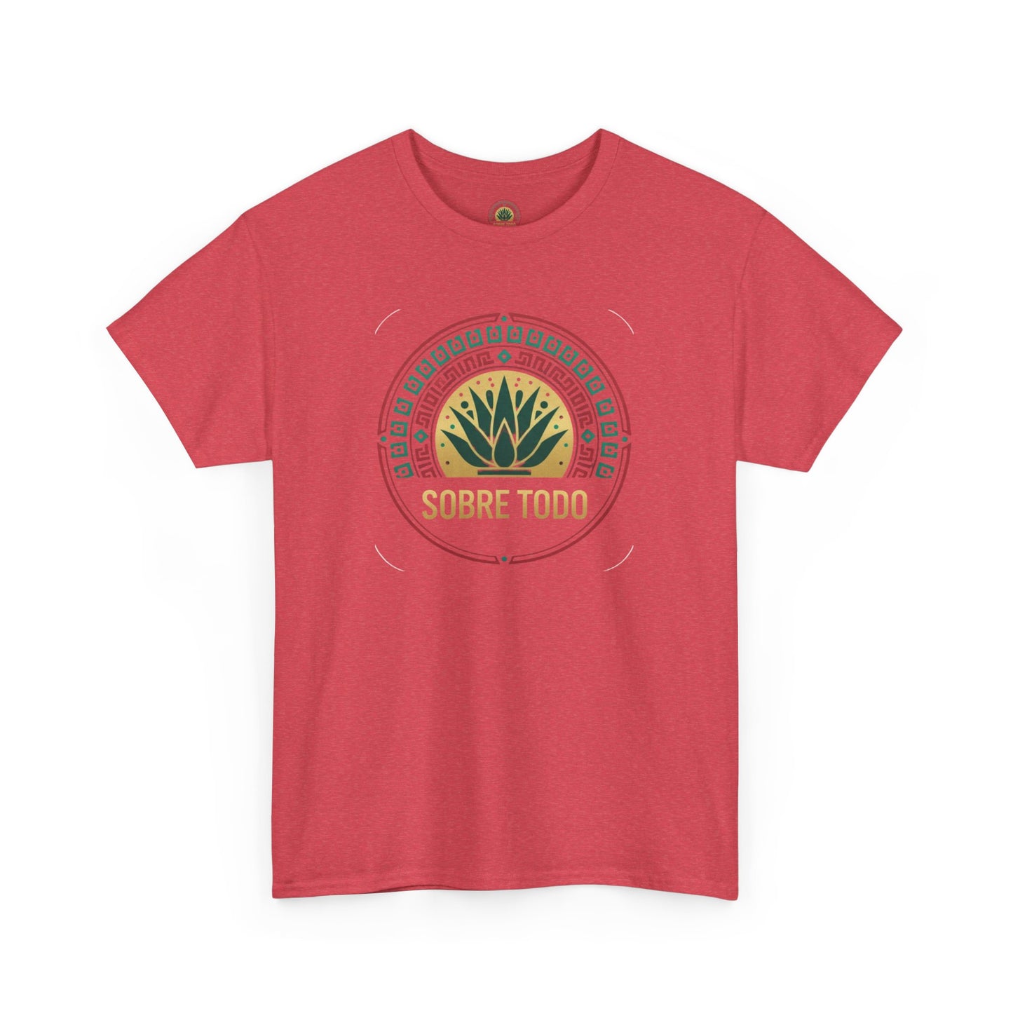 Sobre Todo - Onnit Logo "Dig Deep, Sin Rajar" - Unisex Heavy Cotton Tee, Casual Wear, Fitness Apparel,Everyday Comfort