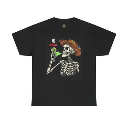 Sobre Todo - Skeleton Party Tee, Halloween Shirt, Unisex Skull T-Shirt, Fun Graphic Tee for Celebrations, Perfect for Day of the Dead