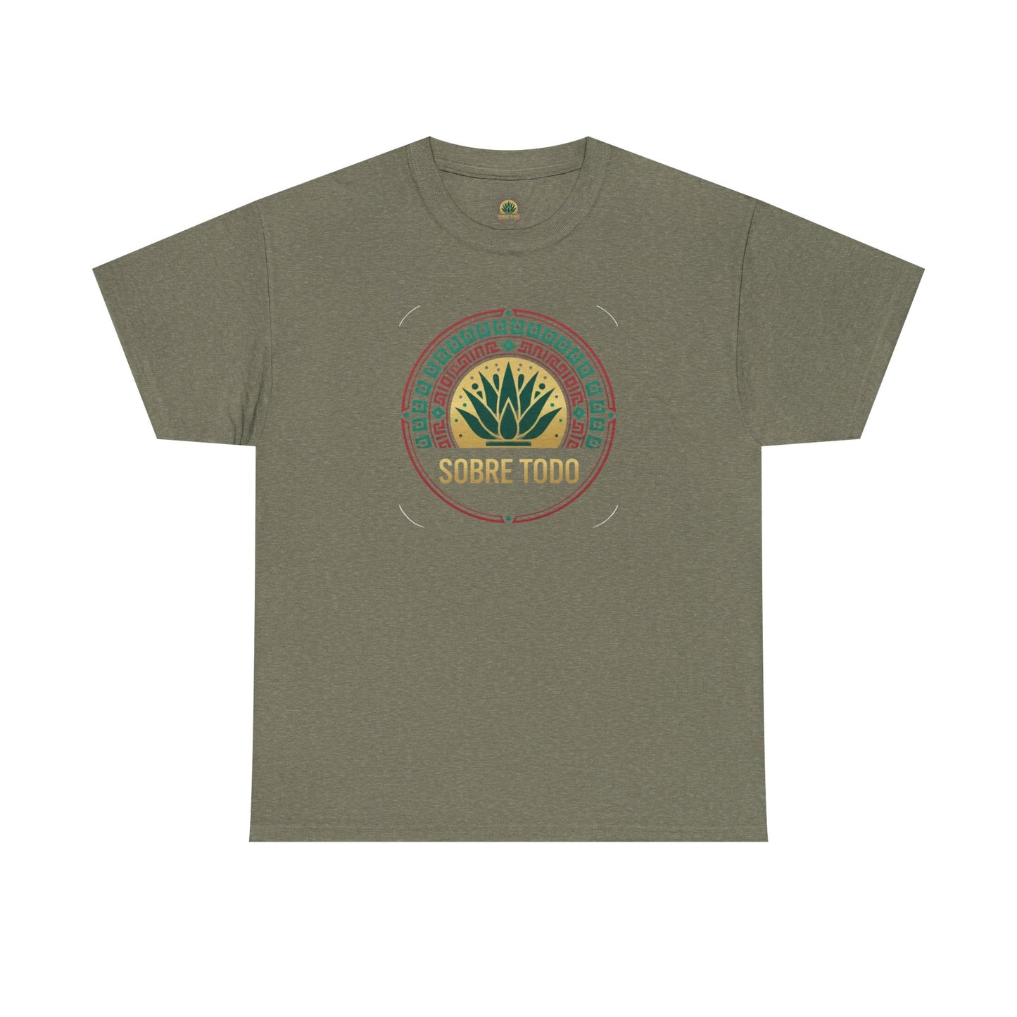 Sobre Todo - Onnit Logo "Dig Deep, Sin Rajar" - Unisex Heavy Cotton Tee, Casual Wear, Fitness Apparel,Everyday Comfort