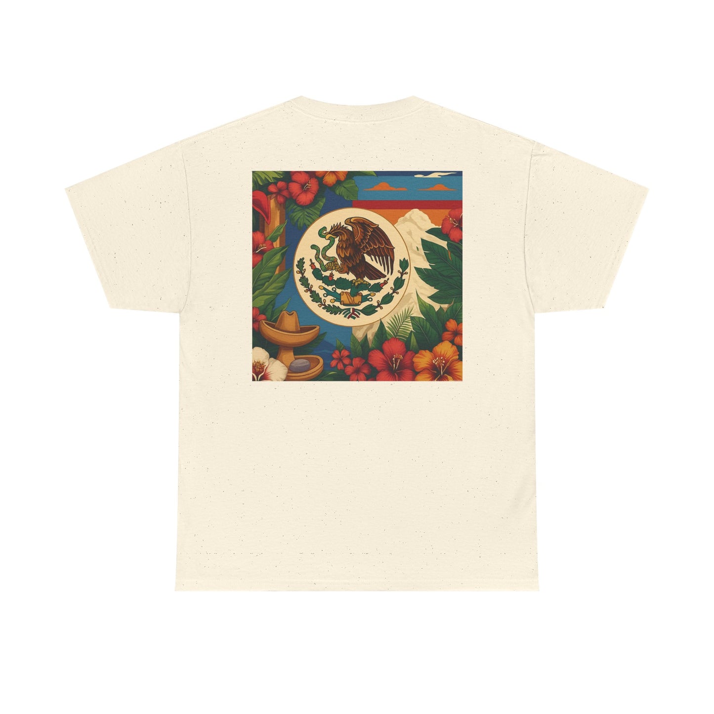 Sobre Todo - Mexican Heritage Unisex Heavy Cotton Tee, Casual Tee, Culture Shirt, Travel T-Shirt, Graphic Tee