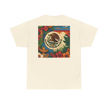 Sobre Todo - Mexican Heritage Unisex Heavy Cotton Tee, Casual Tee, Culture Shirt, Travel T-Shirt, Graphic Tee