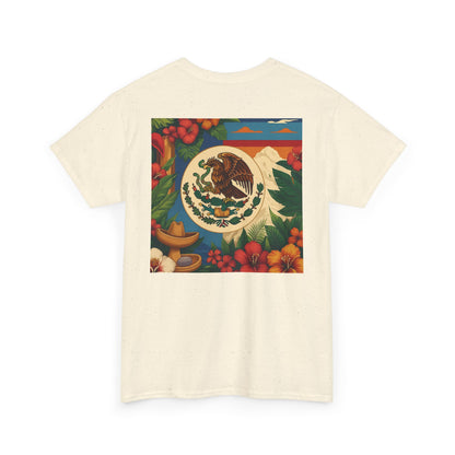 Sobre Todo - Mexican Heritage Unisex Heavy Cotton Tee, Casual Tee, Culture Shirt, Travel T-Shirt, Graphic Tee