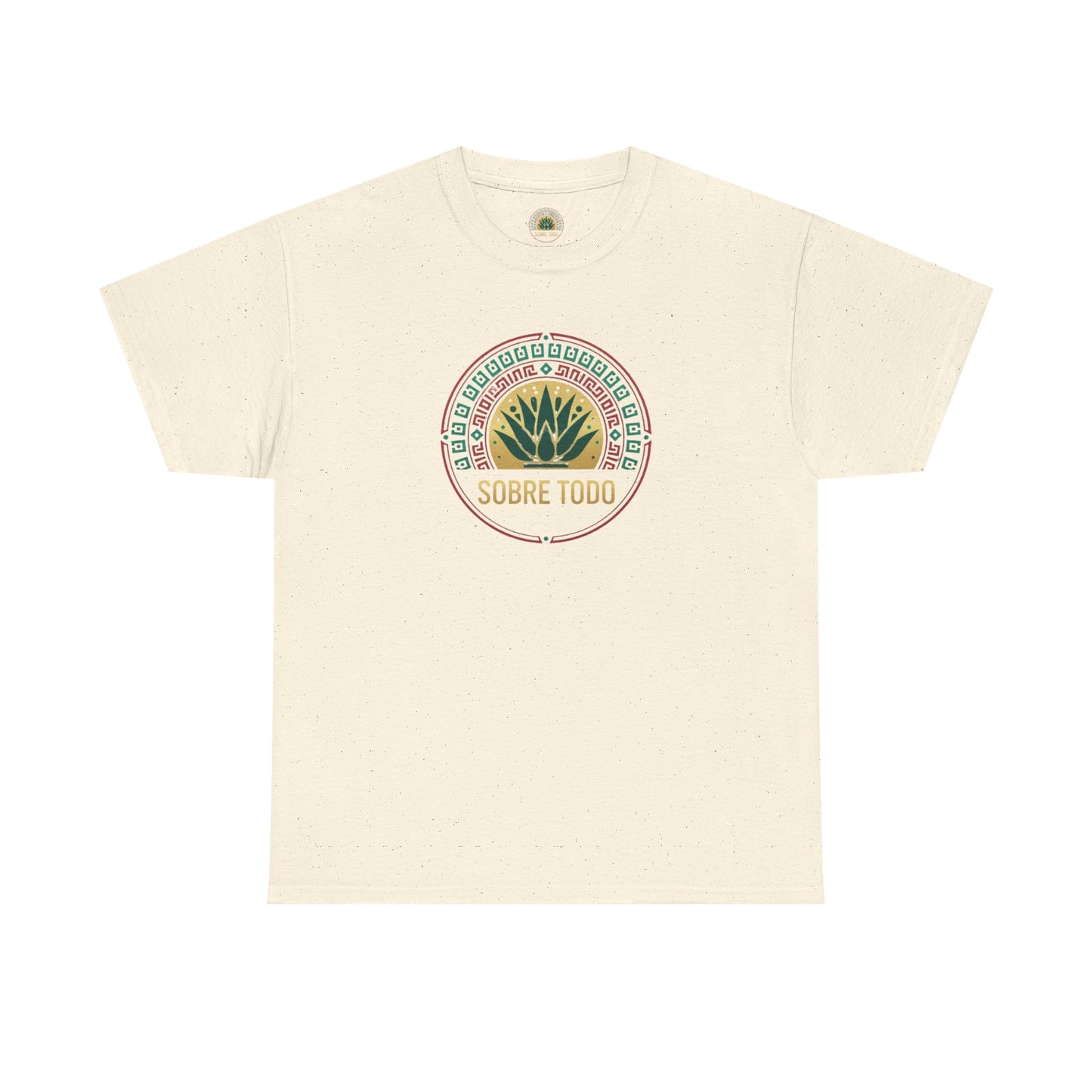 Sobre Todo - Mexican Heritage Unisex Heavy Cotton Tee, Casual Tee, Culture Shirt, Travel T-Shirt, Graphic Tee