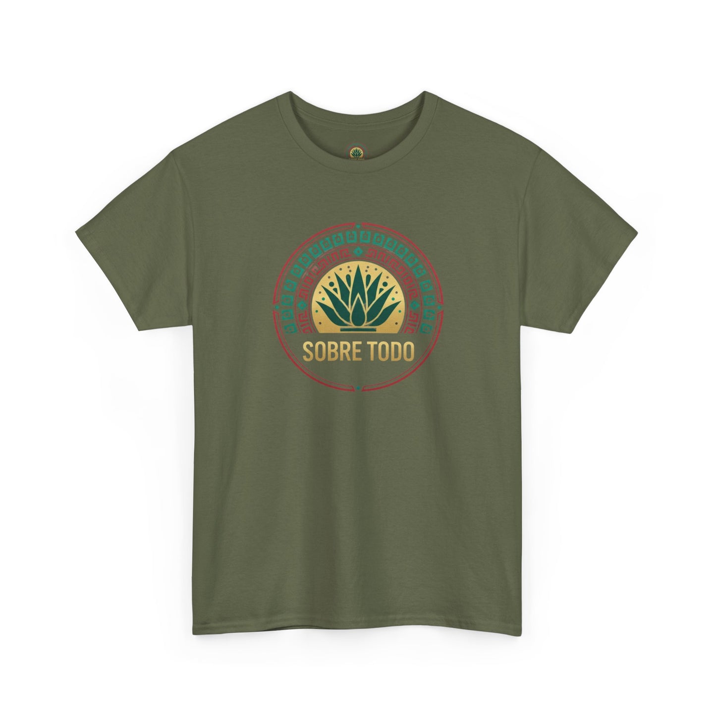 Sobre Todo - Onnit Logo "Dig Deep, Sin Rajar" - Unisex Heavy Cotton Tee, Casual Wear, Fitness Apparel,Everyday Comfort