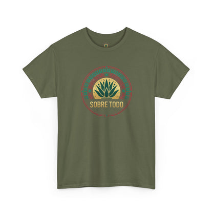 Sobre Todo - Onnit Logo "Dig Deep, Sin Rajar" - Unisex Heavy Cotton Tee, Casual Wear, Fitness Apparel,Everyday Comfort