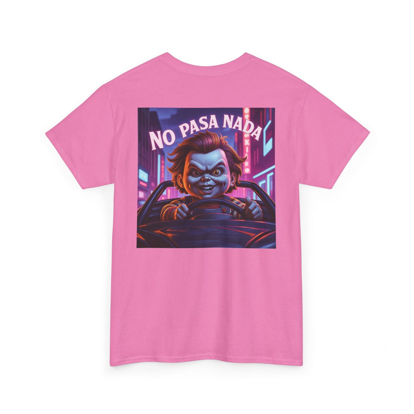 Sobre Todo - No Pasa Nada Chucky Graphic - Unisex Heavy Cotton T-Shirt