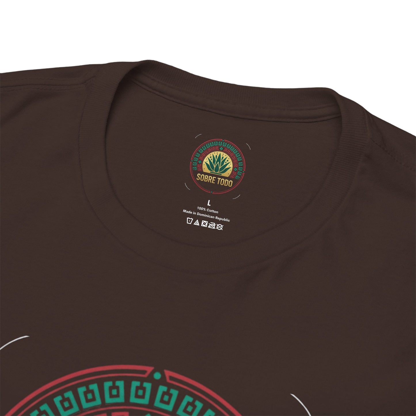 Sobre Todo - Mexican Heritage Unisex Heavy Cotton Tee, Casual Tee, Culture Shirt, Travel T-Shirt, Graphic Tee