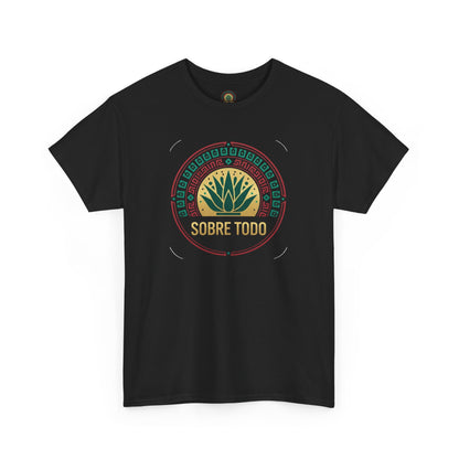Sobre Todo - Onnit Logo "Dig Deep, Sin Rajar" - Unisex Heavy Cotton Tee, Casual Wear, Fitness Apparel,Everyday Comfort