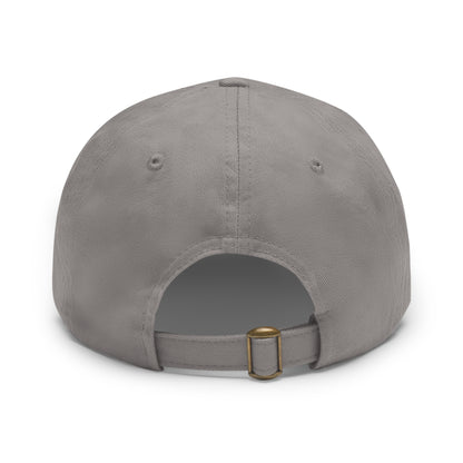 Sobre Todo - Dad Hat With Grey Leather Patch
