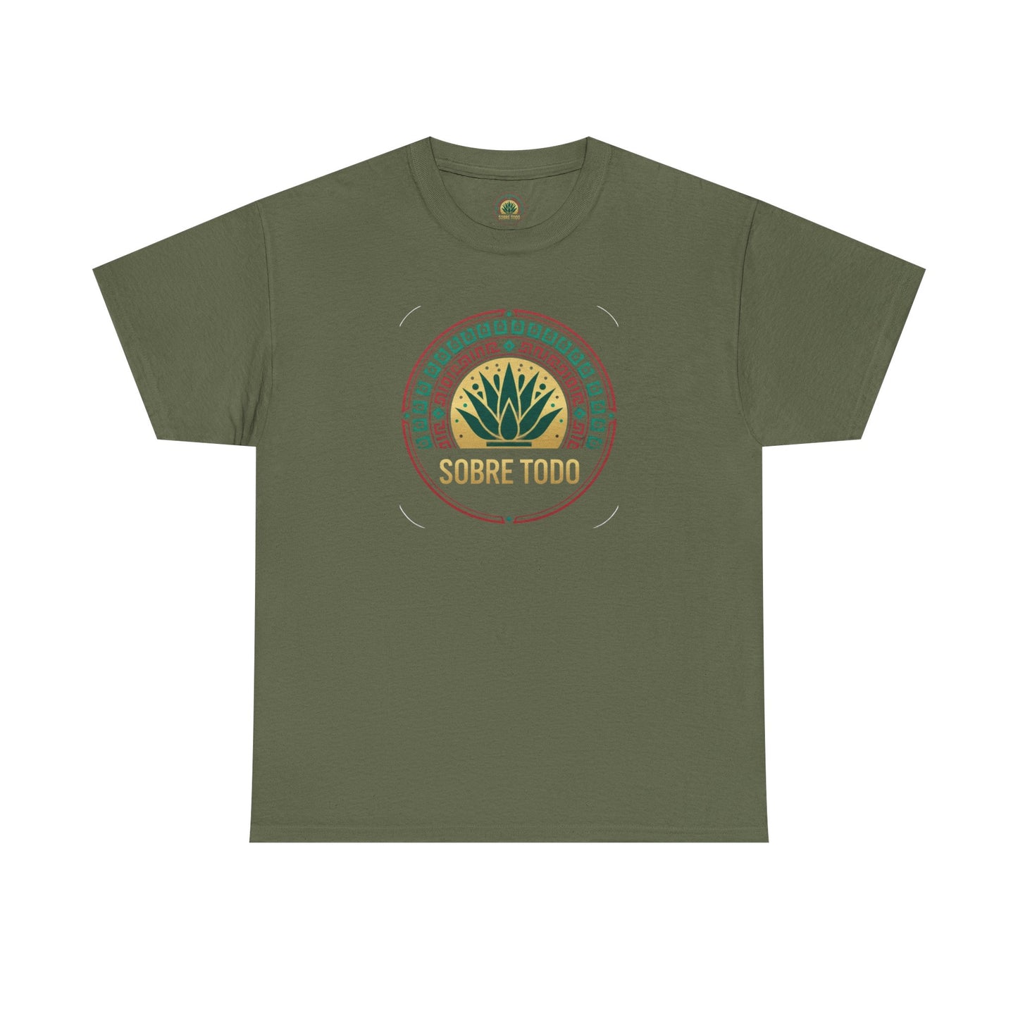 Sobre Todo - Onnit Logo "Dig Deep, Sin Rajar" - Unisex Heavy Cotton Tee, Casual Wear, Fitness Apparel,Everyday Comfort