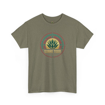Sobre Todo - Onnit Logo "Dig Deep, Sin Rajar" - Unisex Heavy Cotton Tee, Casual Wear, Fitness Apparel,Everyday Comfort
