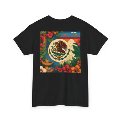 Sobre Todo - Mexican Heritage Unisex Heavy Cotton Tee, Casual Tee, Culture Shirt, Travel T-Shirt, Graphic Tee