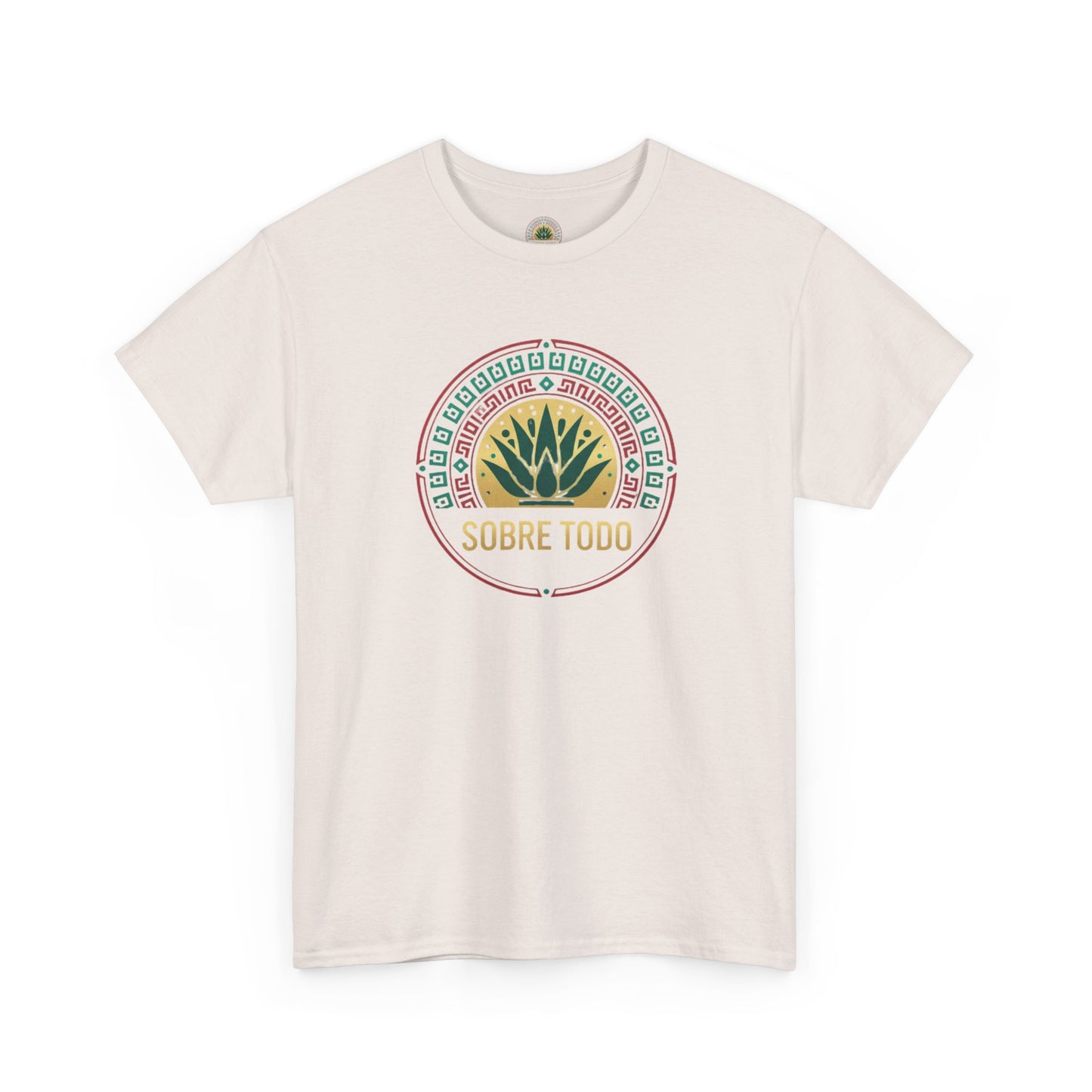 Sobre Todo - Onnit Logo "Dig Deep, Sin Rajar" - Unisex Heavy Cotton Tee, Casual Wear, Fitness Apparel,Everyday Comfort